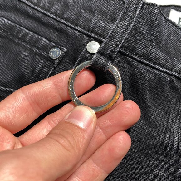 Etudes Studios Slim Fit Black Organic Cotton Relic Jeans men's size 29x29 - Picture 5 of 10